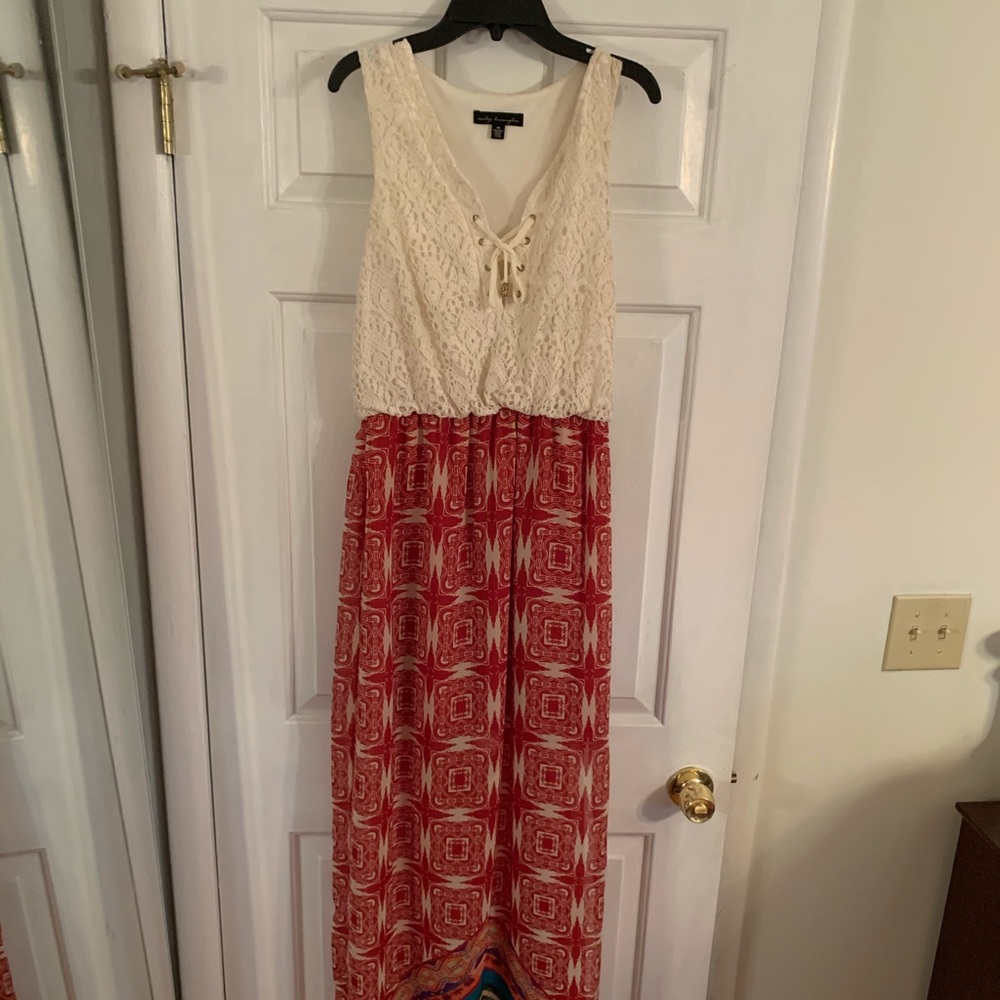 Sleeveless maxi sundress